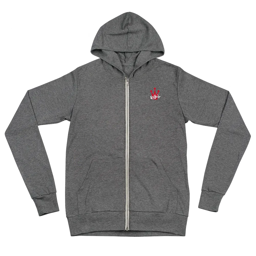 R3BEL Always In Unisex zip hoodie