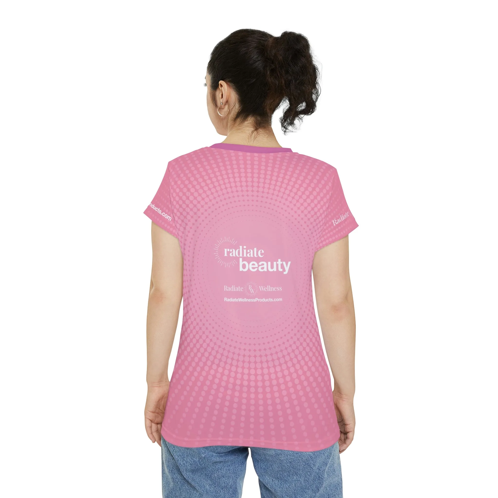 Radiate Wellness "Beauty" Women's Short Sleeve Shirt