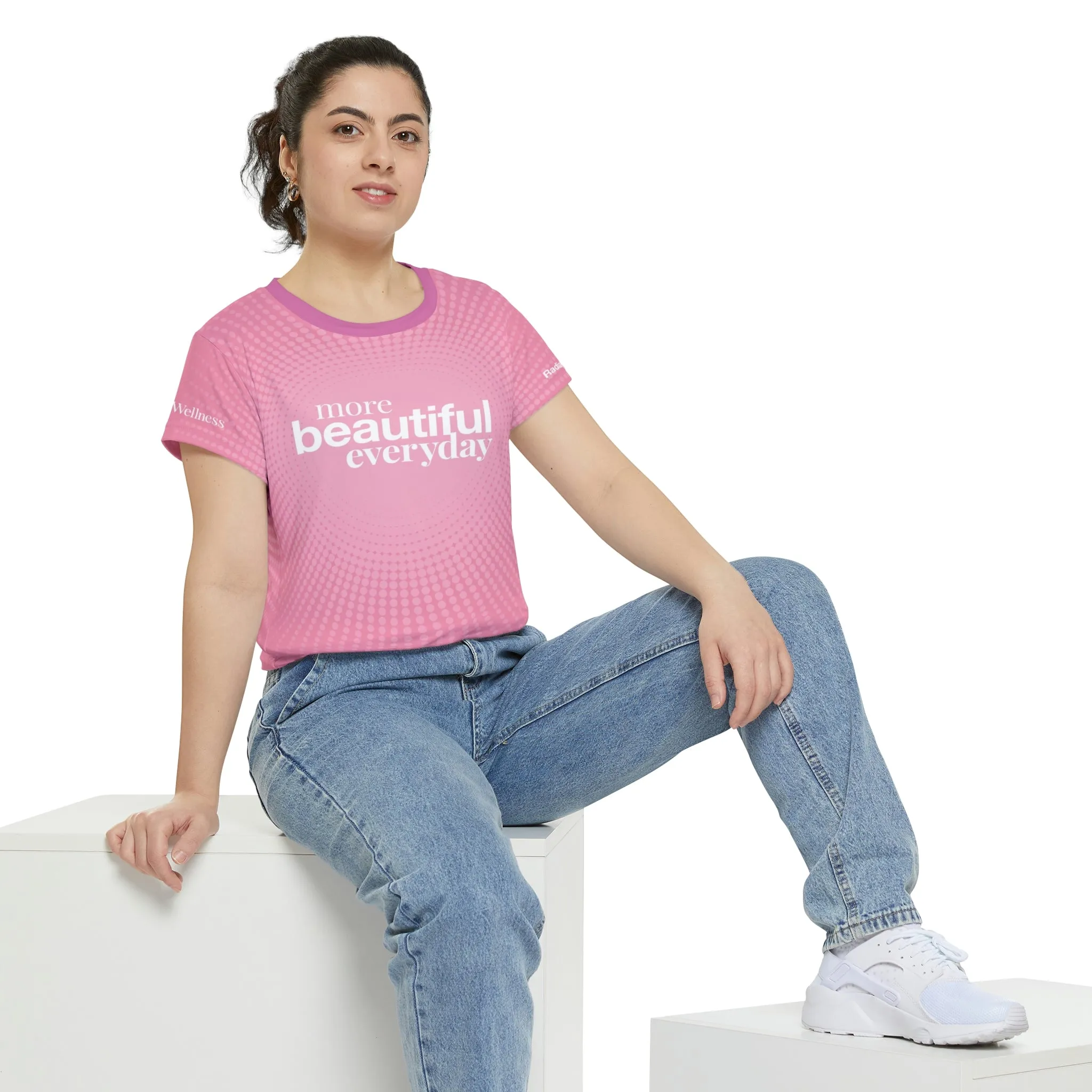 Radiate Wellness "Beauty" Women's Short Sleeve Shirt