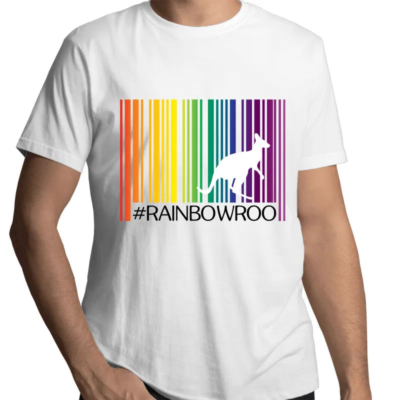 RainbowRoo Barcode T-Shirt Unisex (LG032)