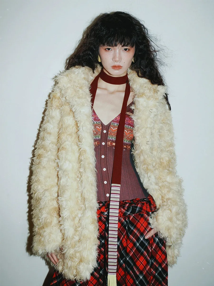 Retro Faux Fur Coat