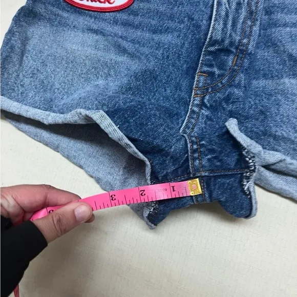 Revice size 27 denim 70s child shorts