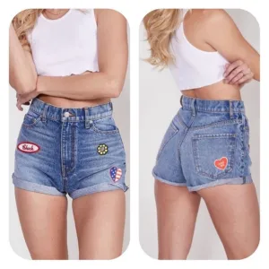 Revice size 27 denim 70s child shorts