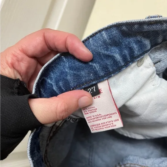 Revice size 27 denim 70s child shorts