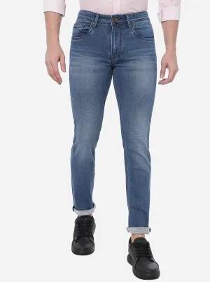 River Blue Washed Narrow Fit Jeans | Greenfibre