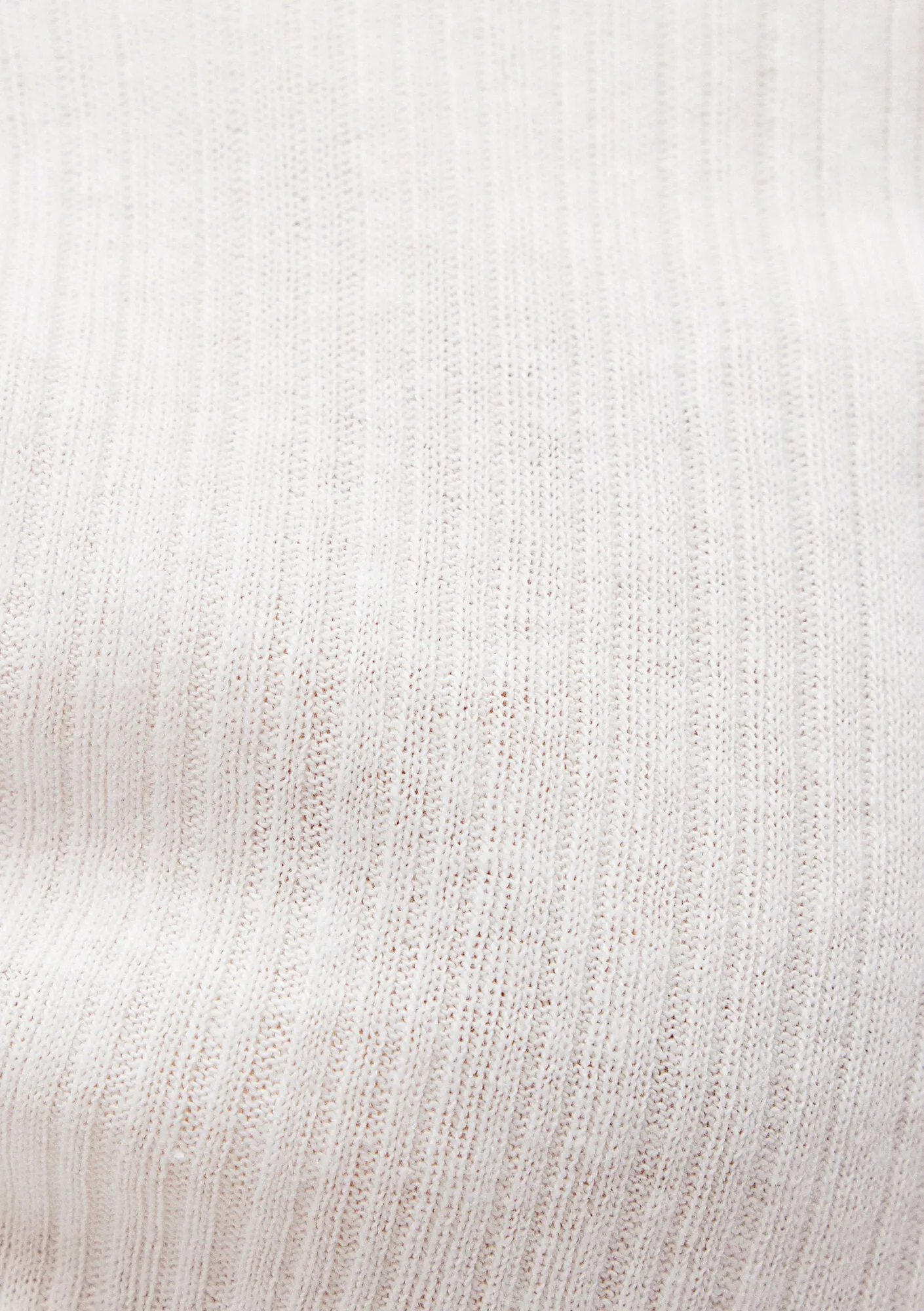 Rouched White Crop Top