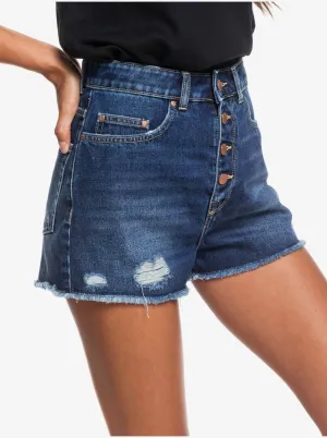 Roxy Womens Lagos Cliff Denim Shorts