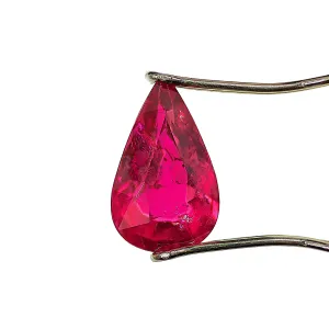 Rubellite Tourmaline, 2.24ct Pear Cut