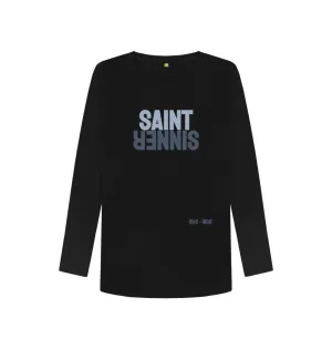 Saint Sinner Long Sleeve Tee (Two Tone)