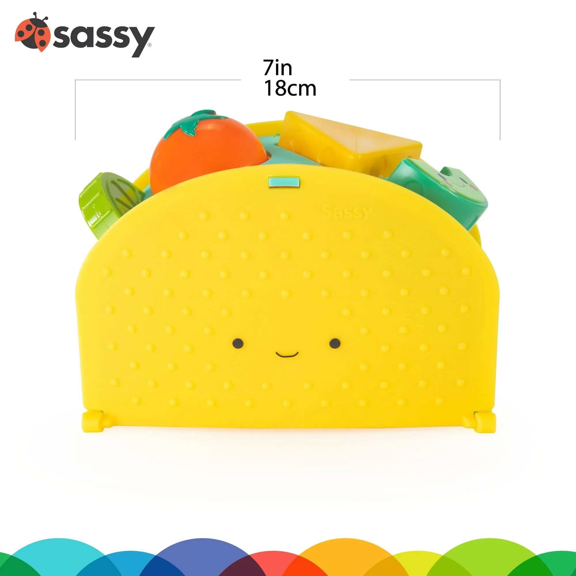Sassy Baby Taco Takeout Shape Sorter