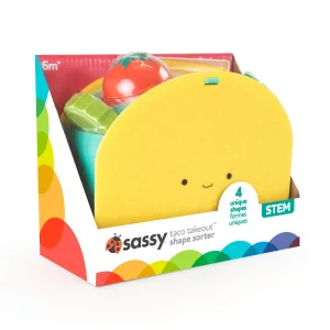 Sassy Baby Taco Takeout Shape Sorter