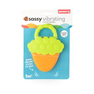 Sassy Baby Vibrating Carrot Teether