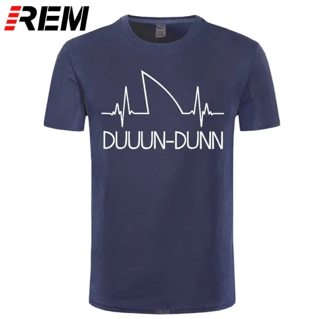 Scuba diving T-Shirt for Men | Heartbeat for Shark Lovers