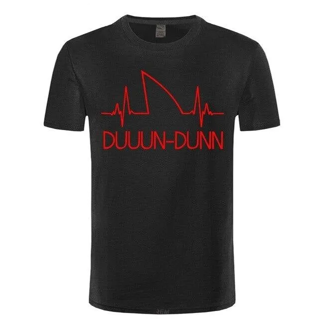 Scuba diving T-Shirt for Men | Heartbeat for Shark Lovers