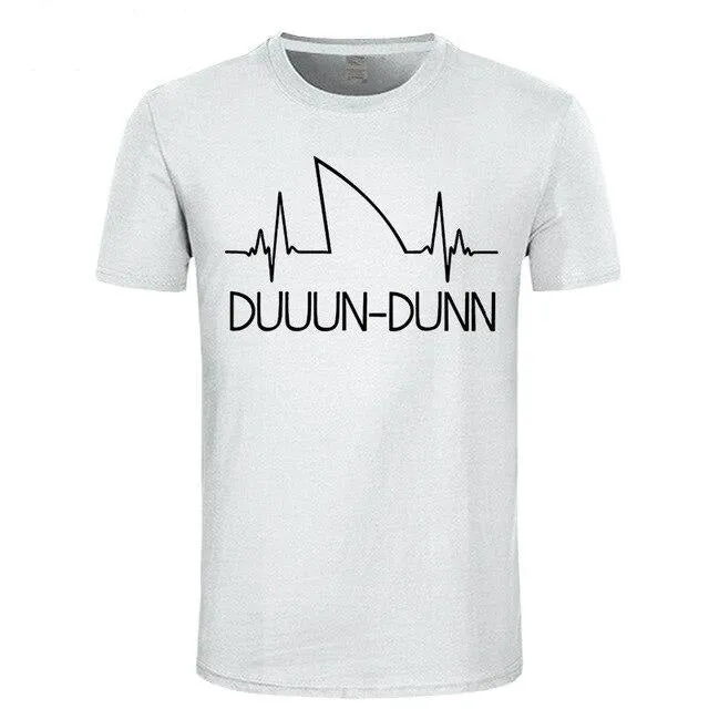 Scuba diving T-Shirt for Men | Heartbeat for Shark Lovers
