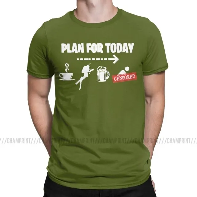 Scuba diving T-Shirt for Men | Plan for Today