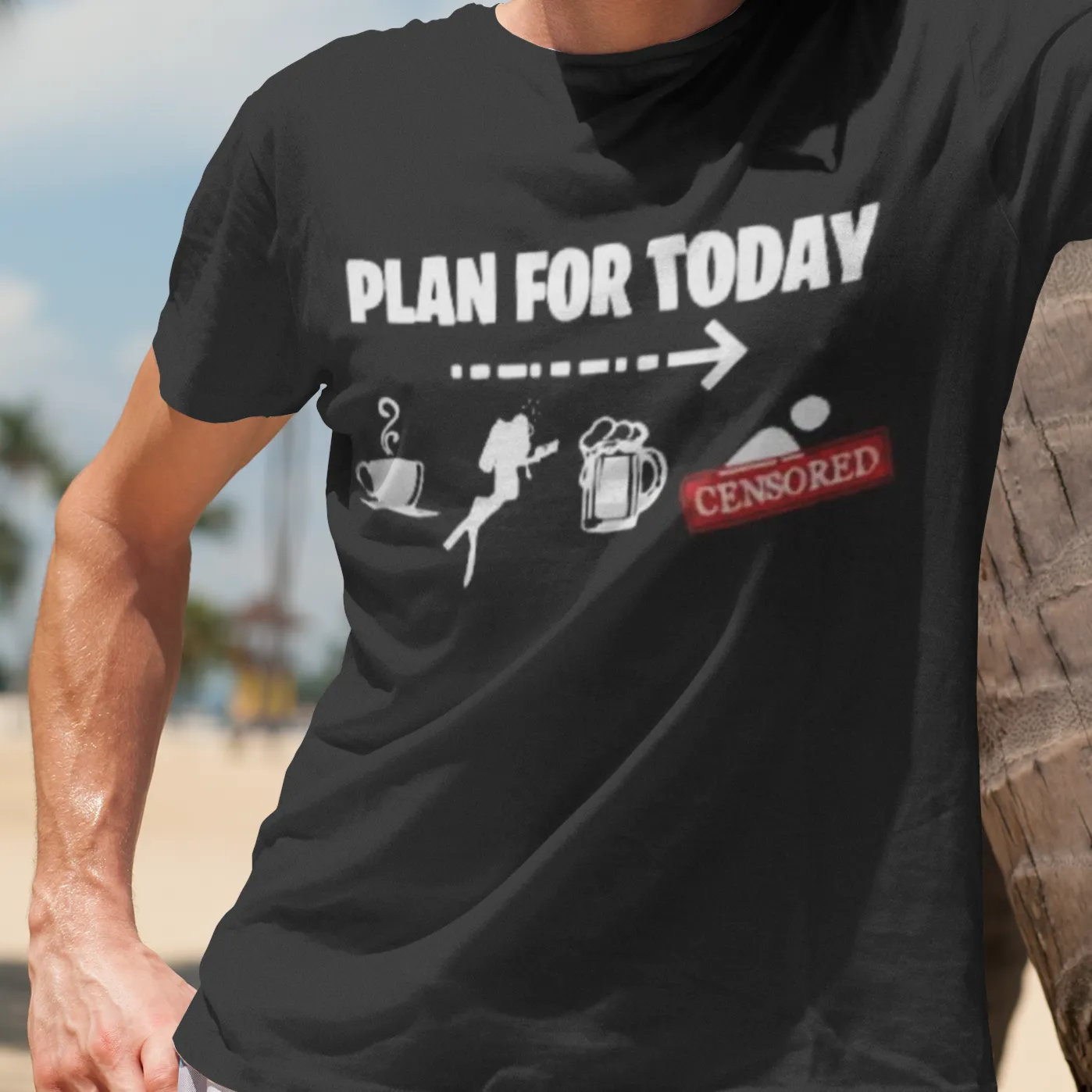 Scuba diving T-Shirt for Men | Plan for Today
