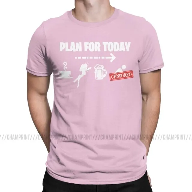 Scuba diving T-Shirt for Men | Plan for Today
