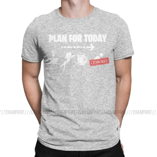 Scuba diving T-Shirt for Men | Plan for Today