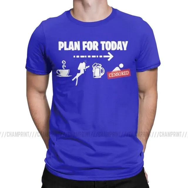 Scuba diving T-Shirt for Men | Plan for Today