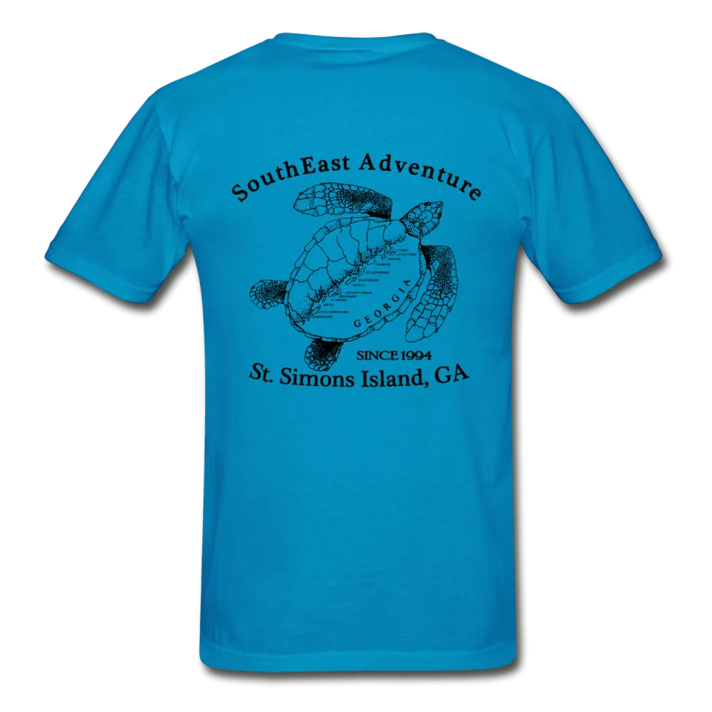 SEA Turtle Logo Gildan Ultra Cotton Adult T-Shirt