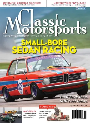 September 2017- Small-Bore Sedan Racing