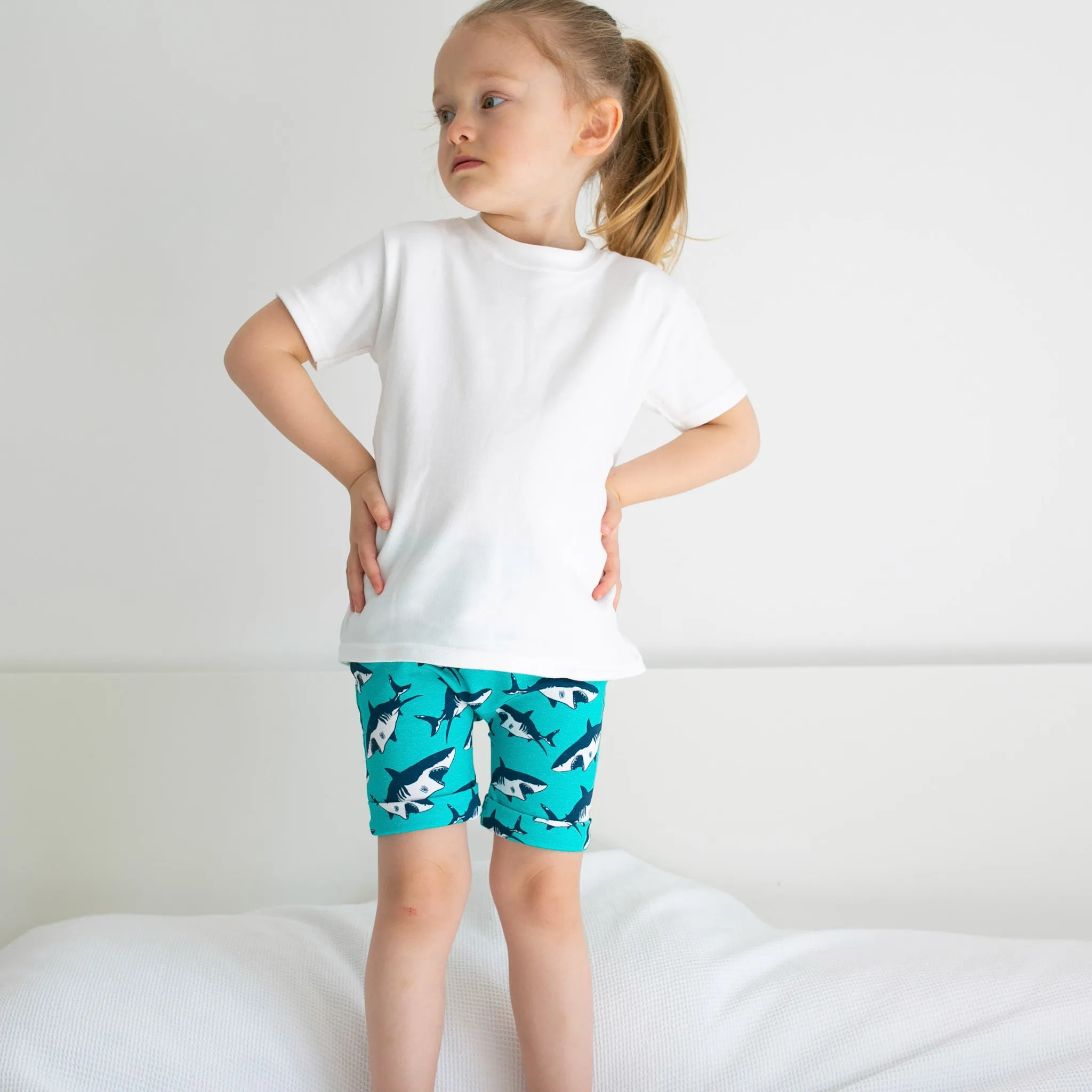 Shark print Shorts