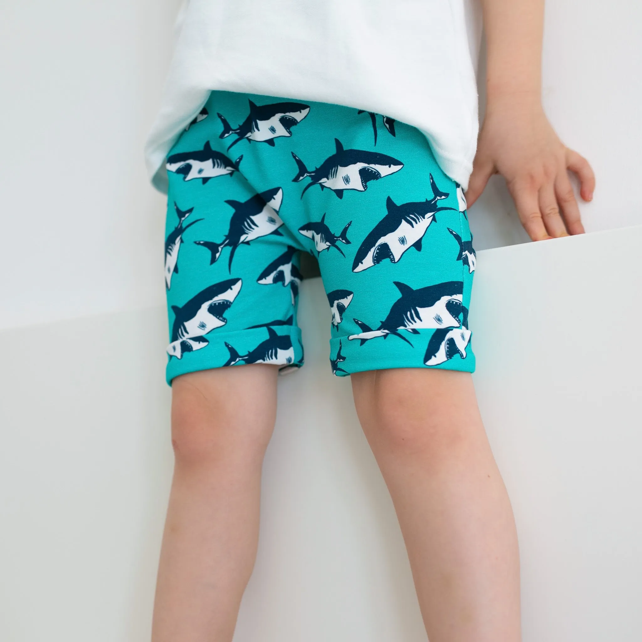 Shark print Shorts
