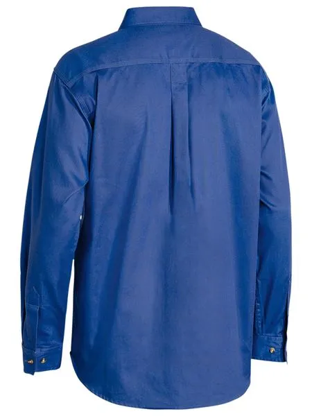 Shirt Bisley Closed Drill 190g Green L