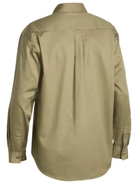 Shirt Bisley Closed Drill 190g Green L