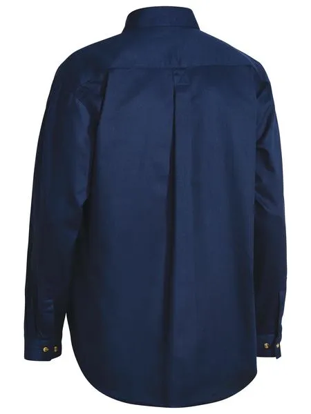 Shirt Bisley Closed Drill 190g Green L