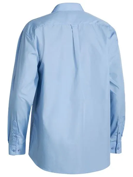 Shirt Bisley Permanent PreSS Poly/Cotton 110g Sky Blue M