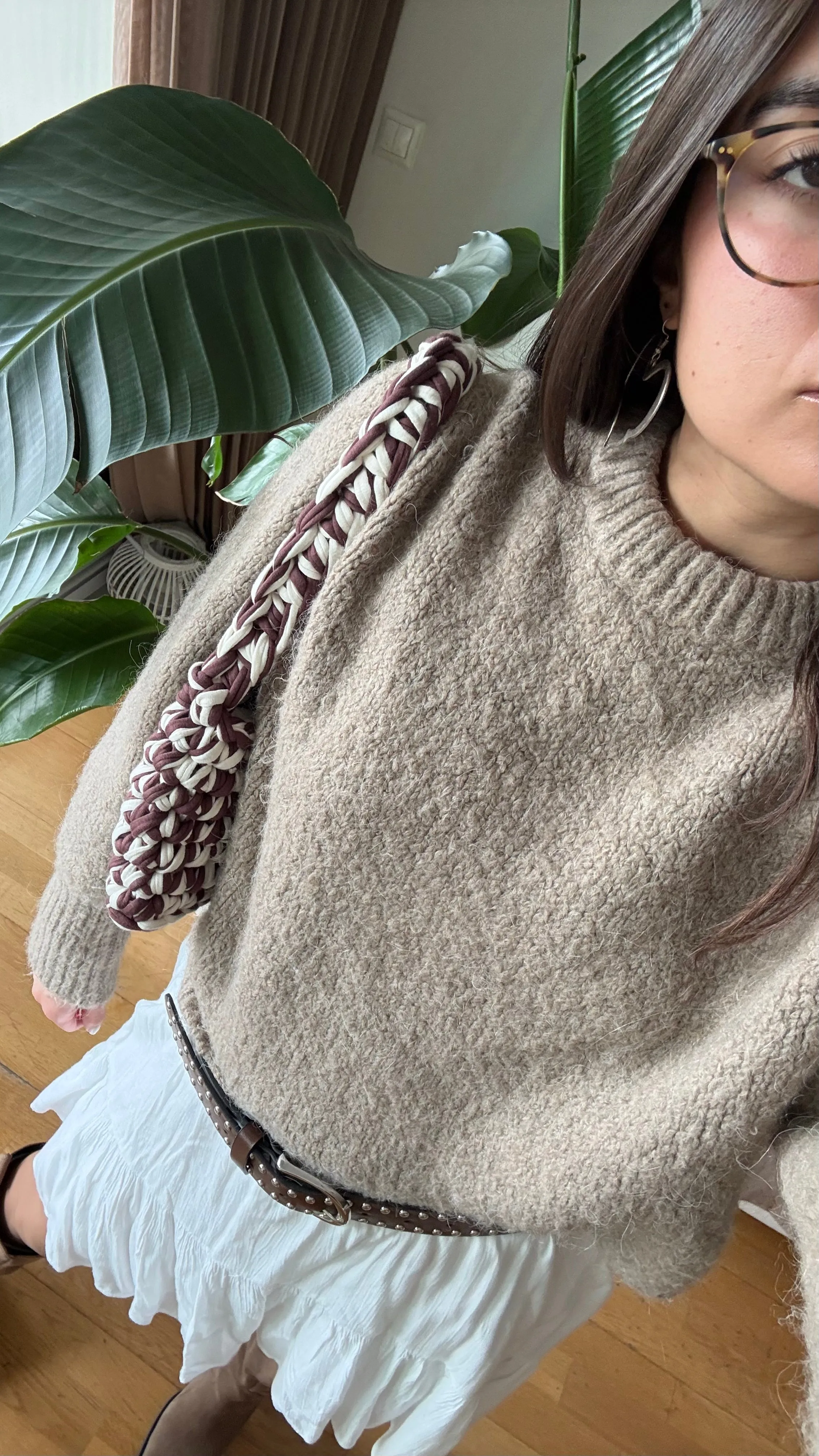 Shoulder Bag in Barista