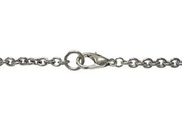 Silver Toned Textured Harrier Jet Plane Pendant Necklace