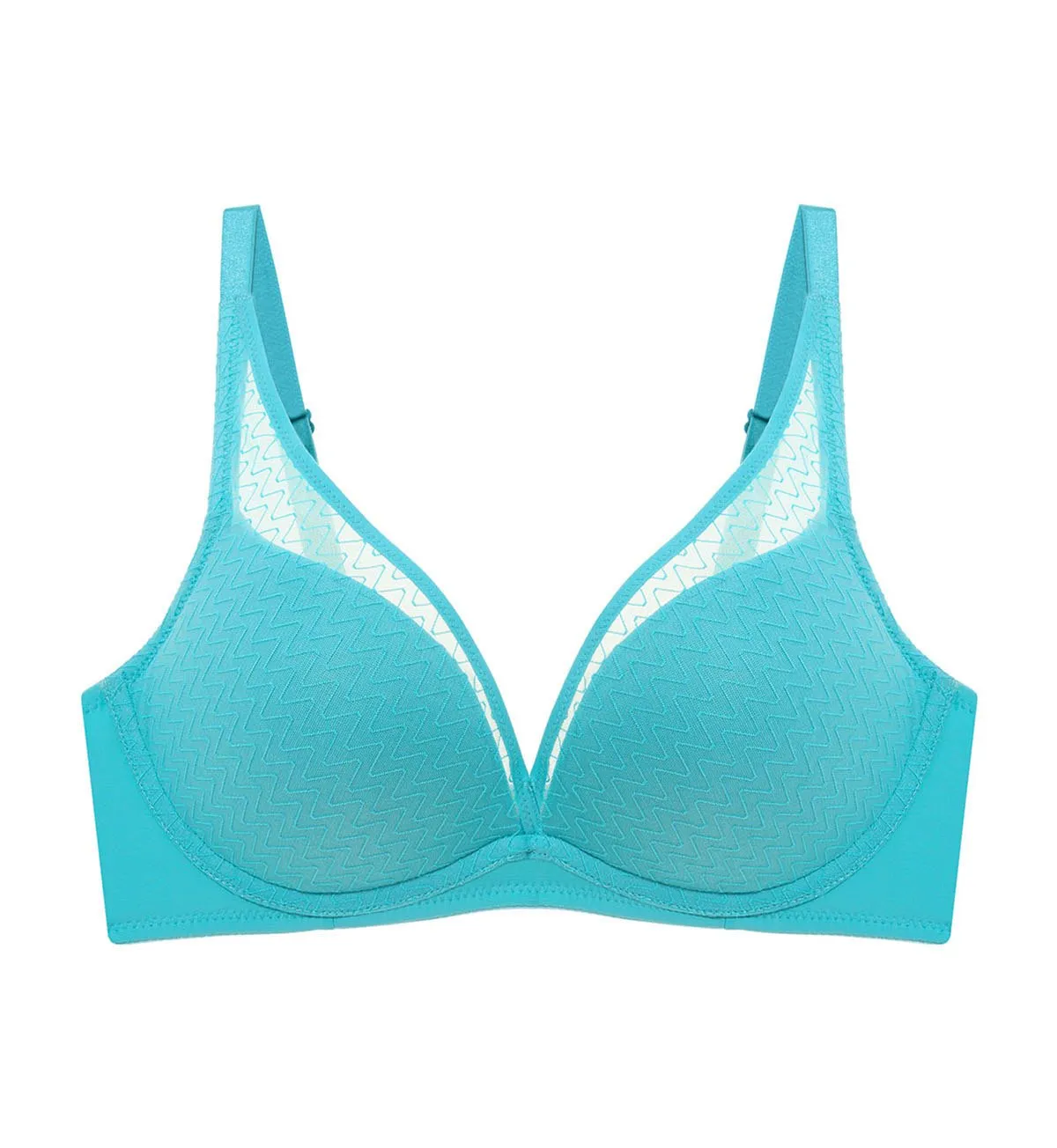 Simply Everyday Chic Non-Wired Push Up Deep V Bra