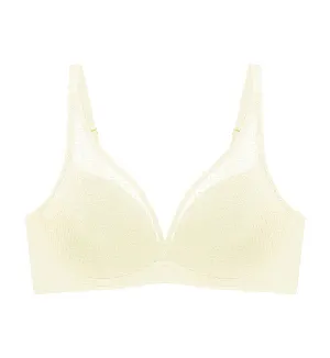 Simply Everyday Chic Non-Wired Push Up Deep V Bra