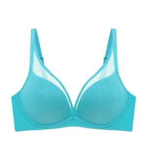 Simply Everyday Chic Non-Wired Push Up Deep V Bra