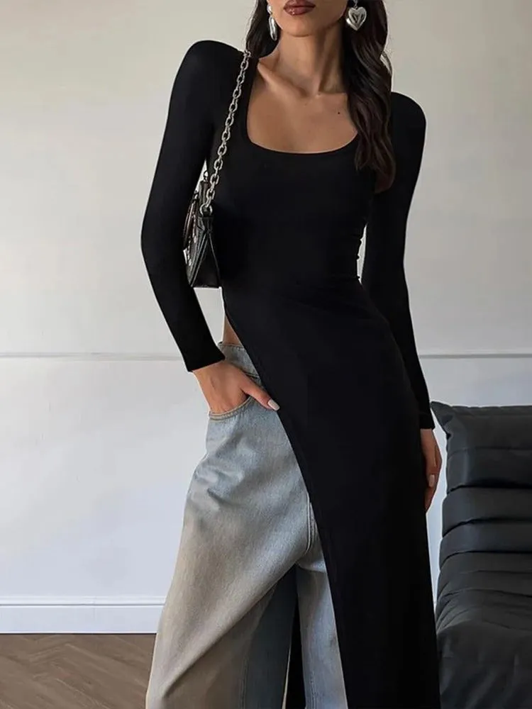 Sloane Assymetrical Long Sleeve