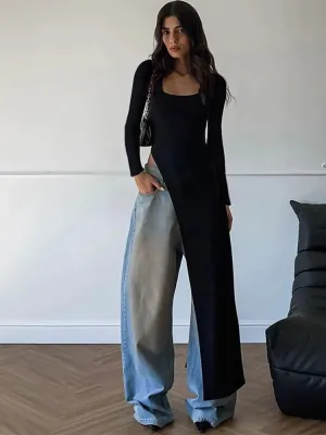 Sloane Assymetrical Long Sleeve