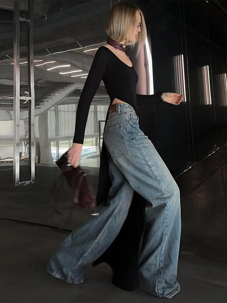 Sloane Assymetrical Long Sleeve