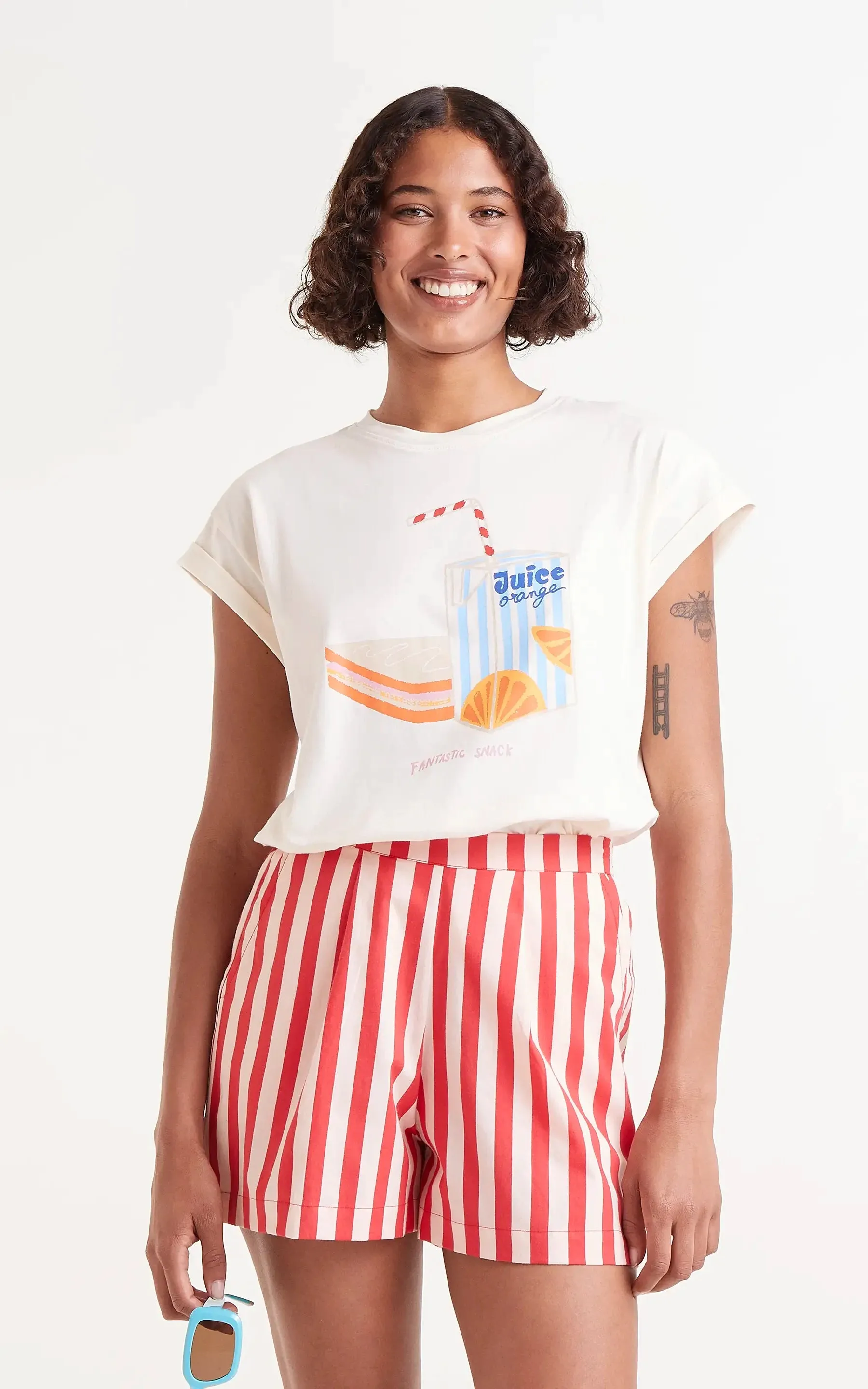 Snack Print T-shirt