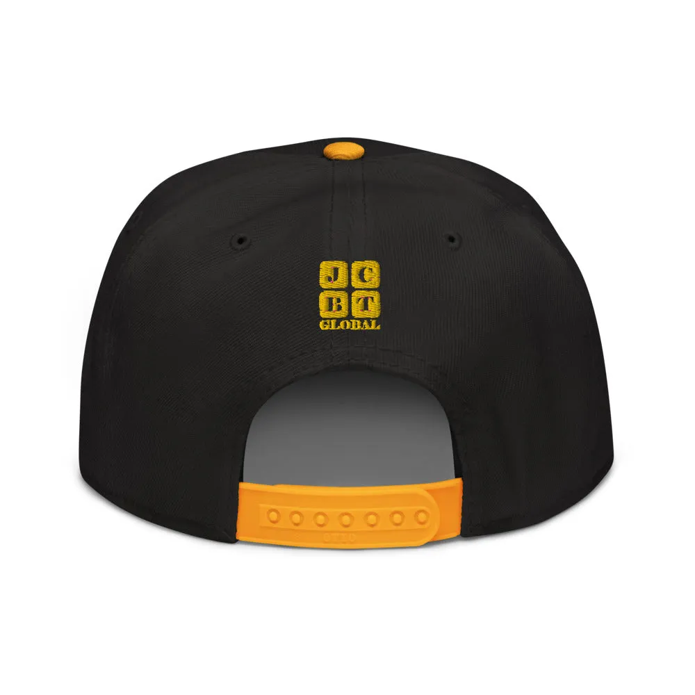 Snapback Hat "1052-0141 Reach For The Stars (Yellow Logo)"