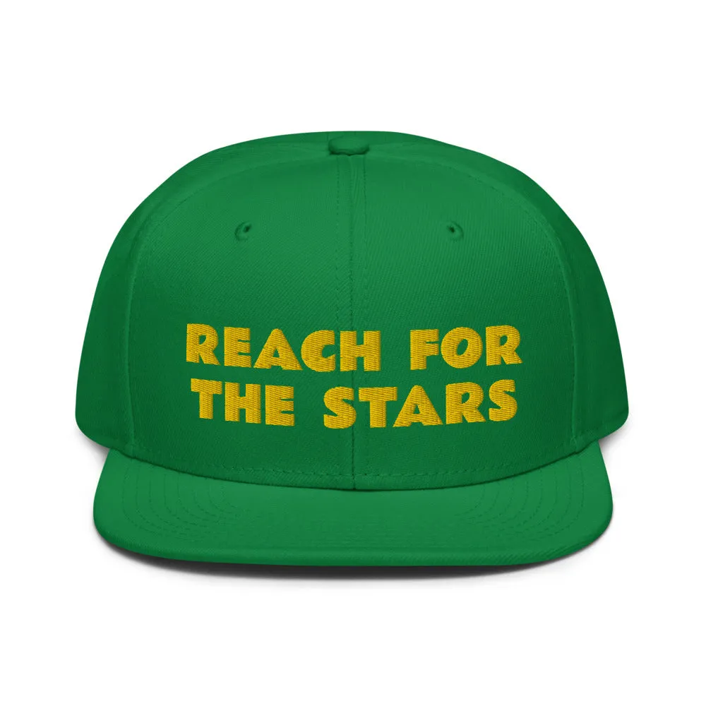 Snapback Hat "1052-0141 Reach For The Stars (Yellow Logo)"