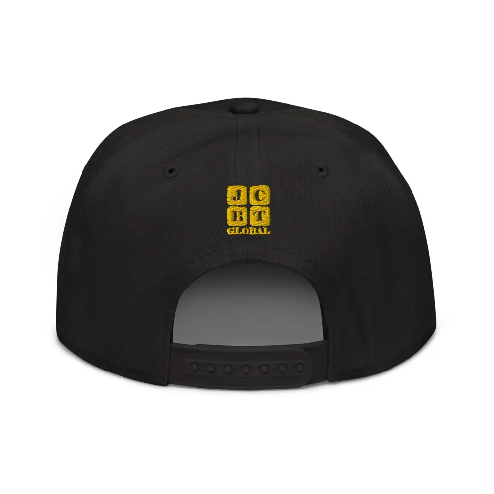 Snapback Hat "1052-0141 Reach For The Stars (Yellow Logo)"