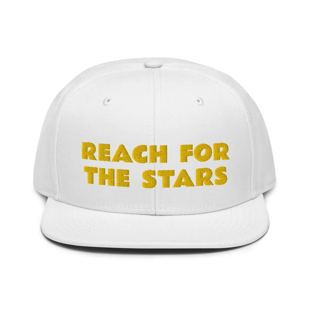 Snapback Hat "1052-0141 Reach For The Stars (Yellow Logo)"