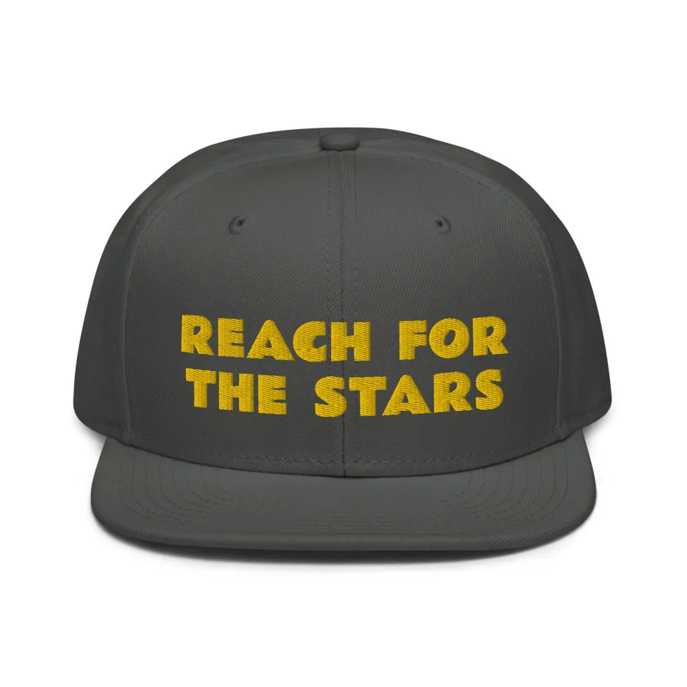 Snapback Hat "1052-0141 Reach For The Stars (Yellow Logo)"