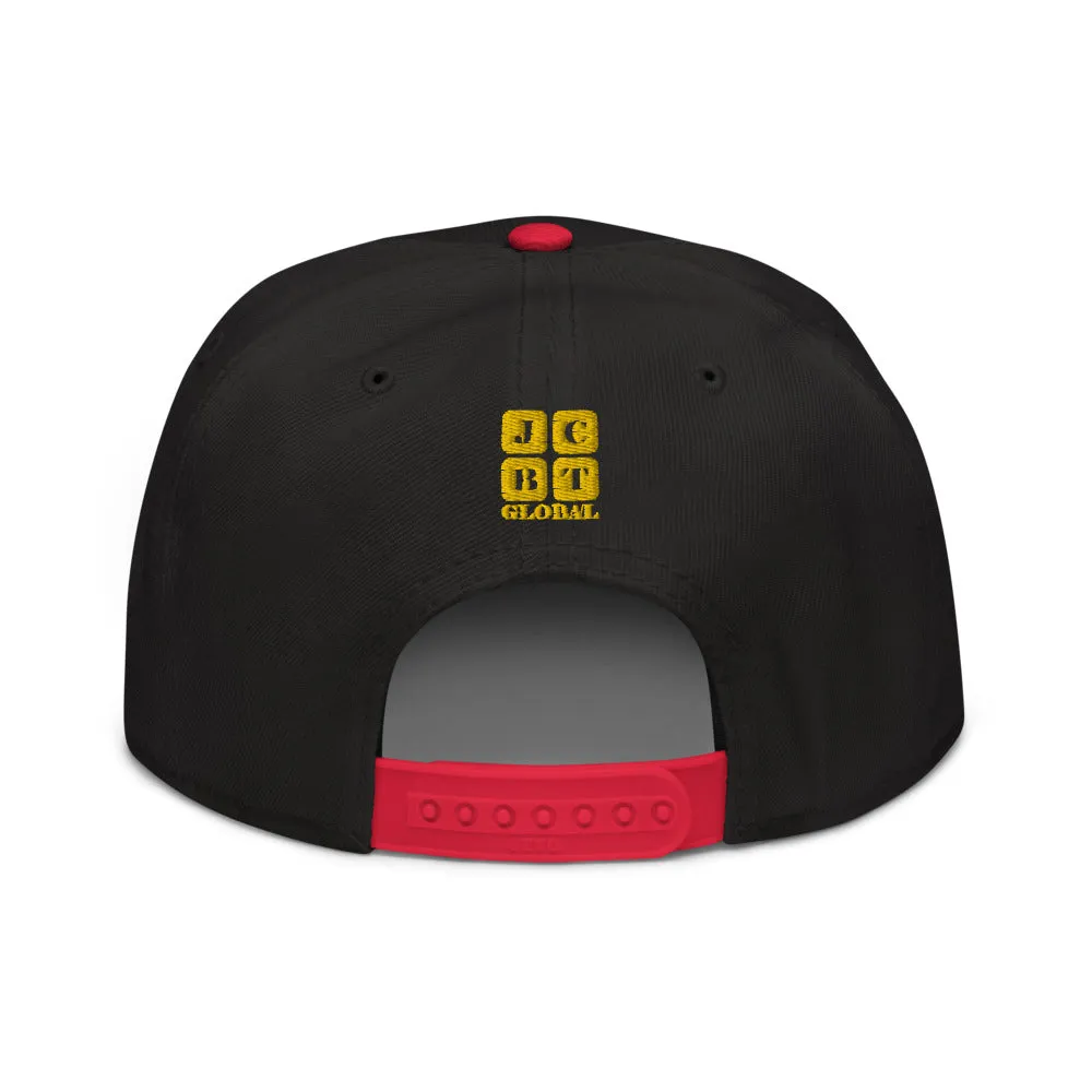 Snapback Hat "1053-0081 Michigan (Yellow Logo)"