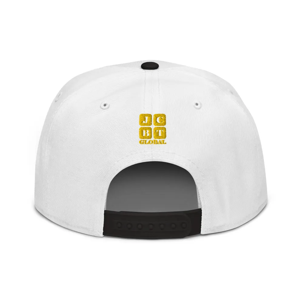 Snapback Hat "1053-0081 Michigan (Yellow Logo)"