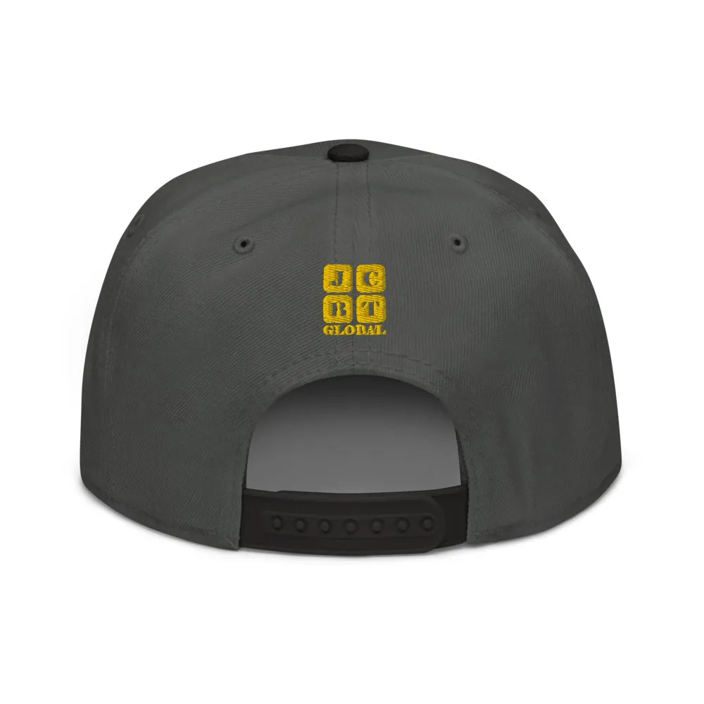 Snapback Hat "1053-0081 Michigan (Yellow Logo)"