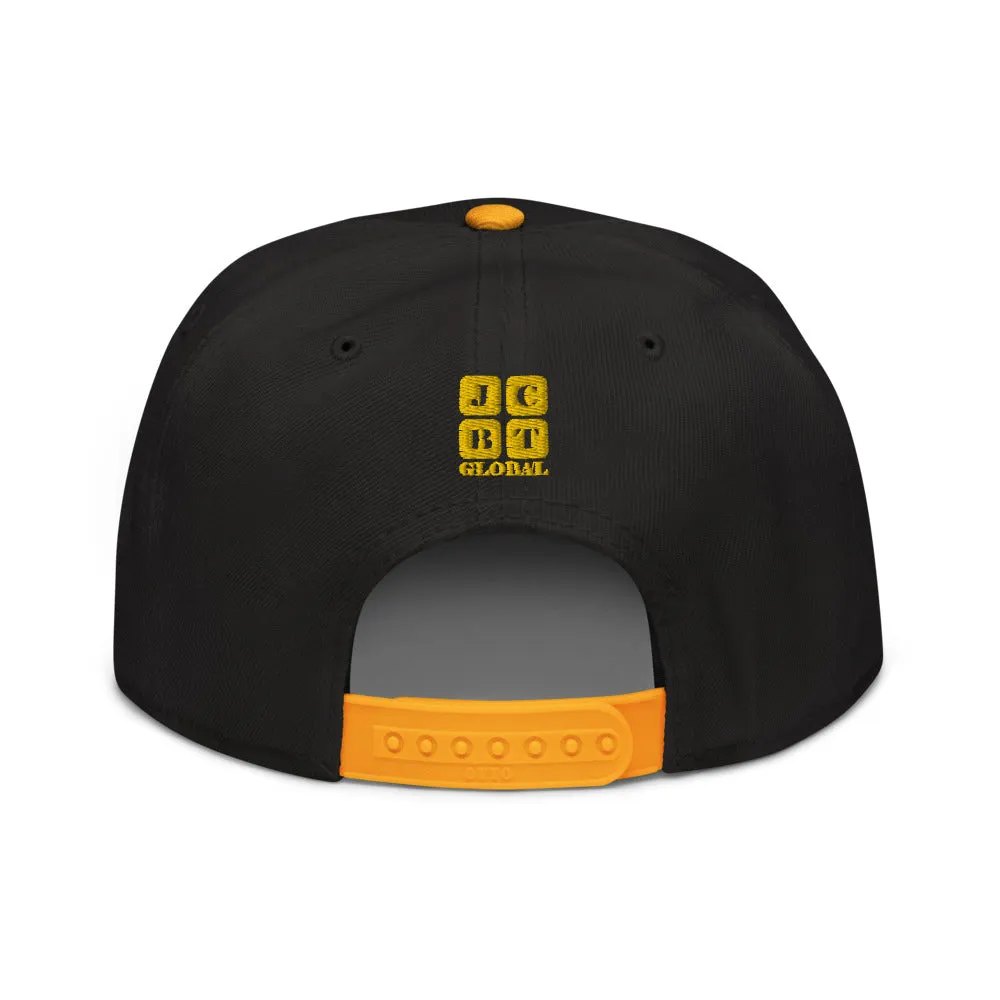 Snapback Hat "1053-0081 Michigan (Yellow Logo)"
